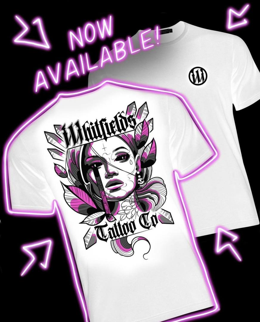 Whitfields Tattoo Co tee shirt